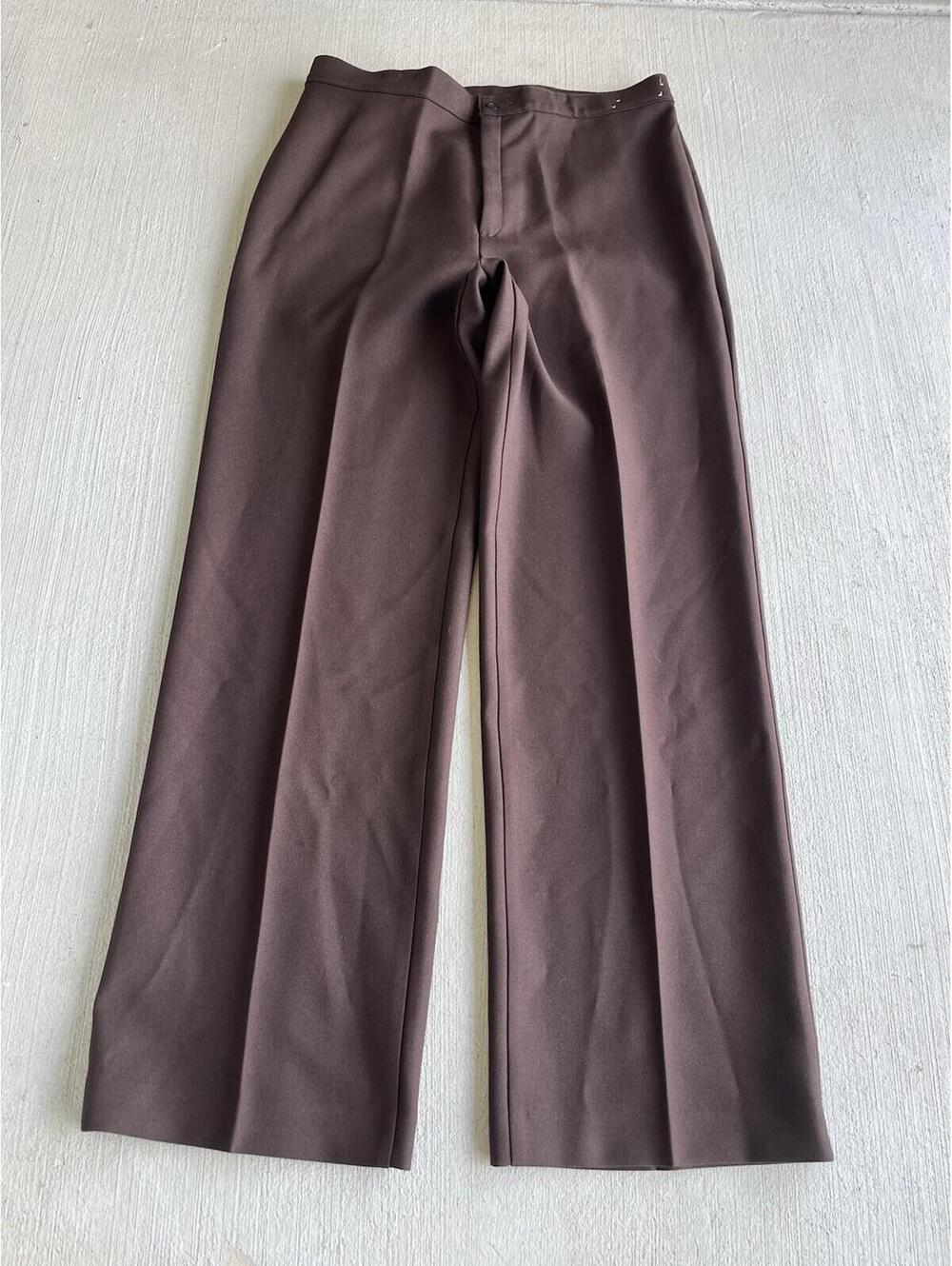 VTG 70s Levis Brown Flare Bell Bottom Trousers Pant 32x34